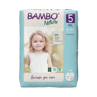 Эко-подгузники Bambo Nature 4 (7-14 кг), 24 шт купить оптом в Саратове