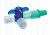 Кран 3-ходовой Дискофикс С 360° синий купить в Саратове