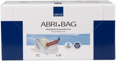 Abri-Bag Гигиенические впитывающие пакеты для туалета 51,5x39 см купить оптом в Саратове
